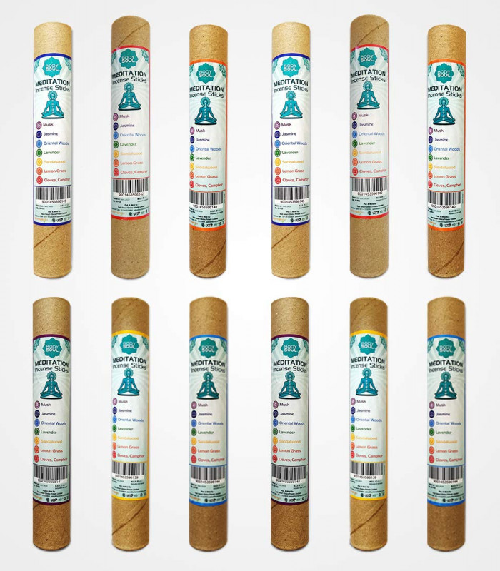Body Soul Incense Sticks Clove Camphor (50 pcs)